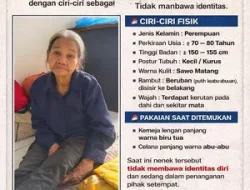 Polsek Tanah Jawa Cari Keluarga Nenek Tanpa Identitas yang Ditemukan di Simalungun