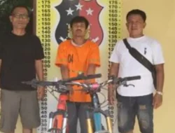Polsek Perdagangan Ringkus Pencuri 2 Sepeda Gunung Senilai Rp44 Juta di Simalungun