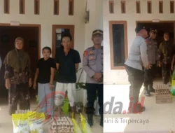 Kapolsek Perdagangan Iptu Patar Banjarnahor Bantu Korban Kebakaran di Perdagangan | PERDA.ID