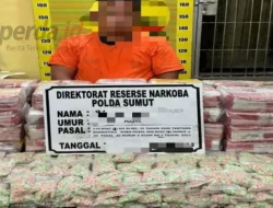 Polda Sumut Bongkar Penyelundupan 50 Kg Sabu di Asahan, Kurir Dijanjikan Upah Rp70 Juta
