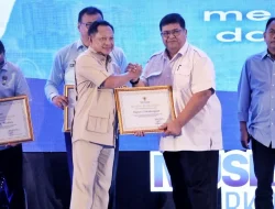 Bupati Simalungun Raih Penghargaan Kemendagri di Musrenbang Sumut 2027