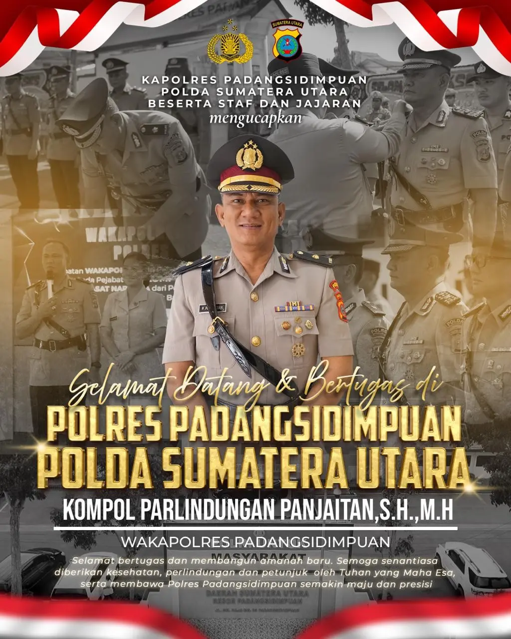 Ucapan Selamat Media PERDA.ID untuk Wakapolres Padangsidimpuan