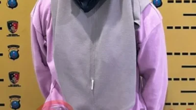 Pelaku pengancaman karyawan PS Store Medan menggunakan parang diamankan polisi.