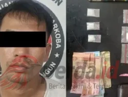 Polisi Ringkus Pengedar Sabu di Kafe Hatonduhan, 3,46 Gram Diamankan