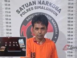Sat Narkoba Polres Simalungun Ringkus D.F.H, Pengedar Sabu di Tanah Jawa Sempat Buang Barang Bukti