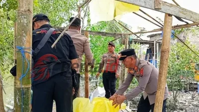 Polsek Talawi Bongkar Dua Gubuk Narkoba di Indrayaman Batu bara, Terduga Pelaku Kabur Terjun ke Sungai