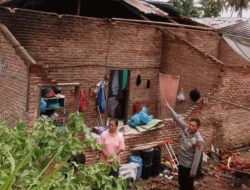 Puting Beliung Terjang Karang Anyar Simalungun: 81 Rumah Rusak, Satu Warga Luka Berat