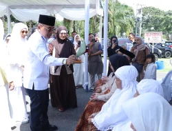 Bupati Simalungun Lepas 104 Calon Haji 2026, Ingatkan Cuaca Ekstrem Makkah
