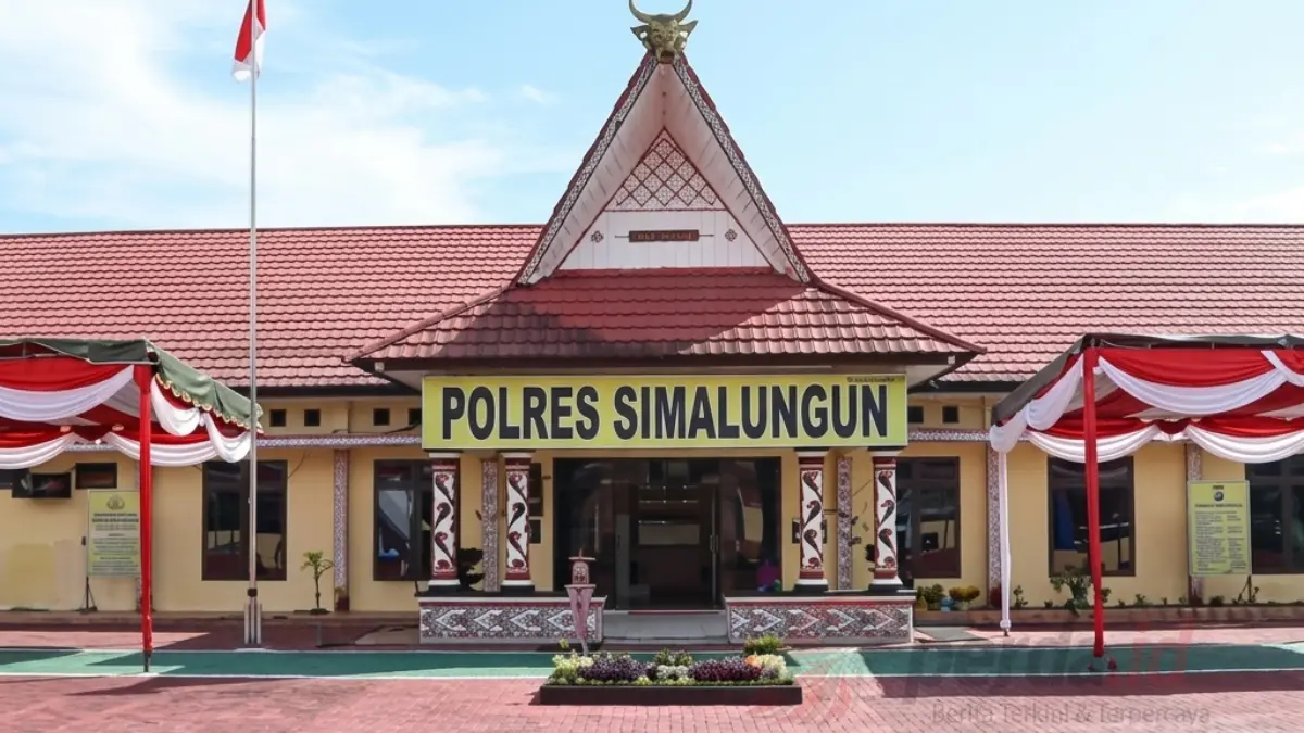 Markas Komando Mako Polres Simalungun di Pematang Raya