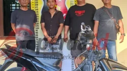 Polsek Bandar Huluan Tangkap Pelaku Curanmor di Pematang Siantar, Motor Rp7 Juta Diamankan Personel Polsek Bandar Huluan Polres Simalungun mengamankan tersangka curanmor Joko Purnomo beserta barang bukti sepeda motor Honda B 3580 BRE.
