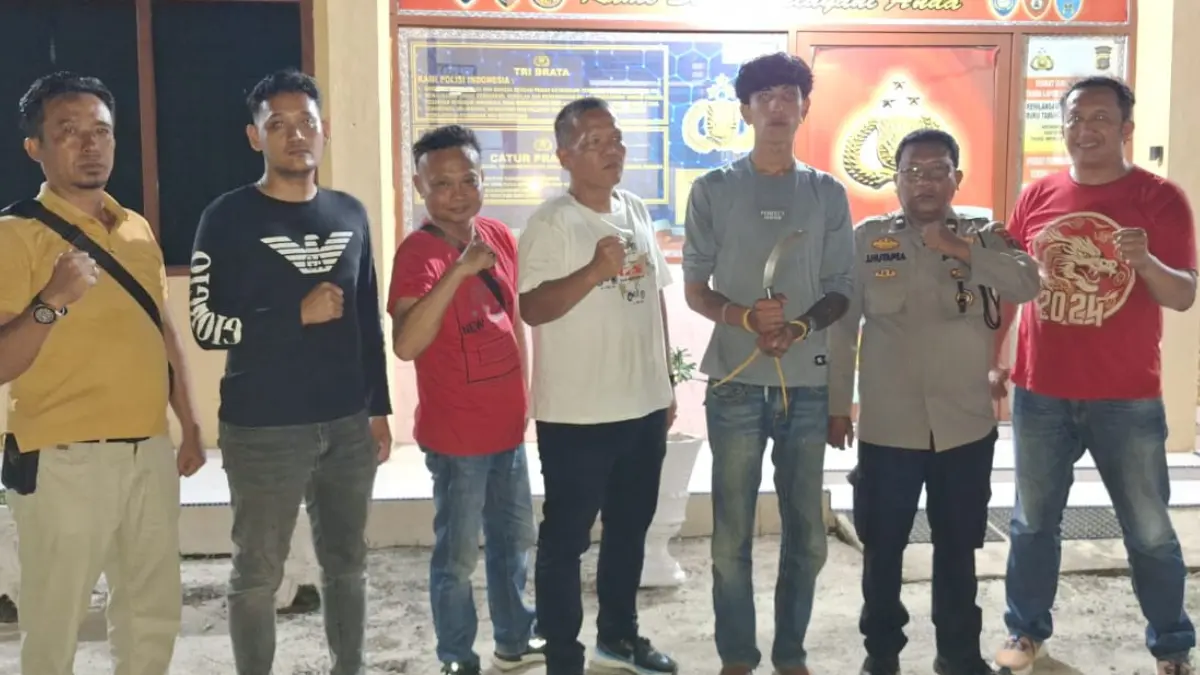Polsek Gunung Malela menangkap buronan kasus penganiayaan arit di Simalungun setelah dua bulan kabur